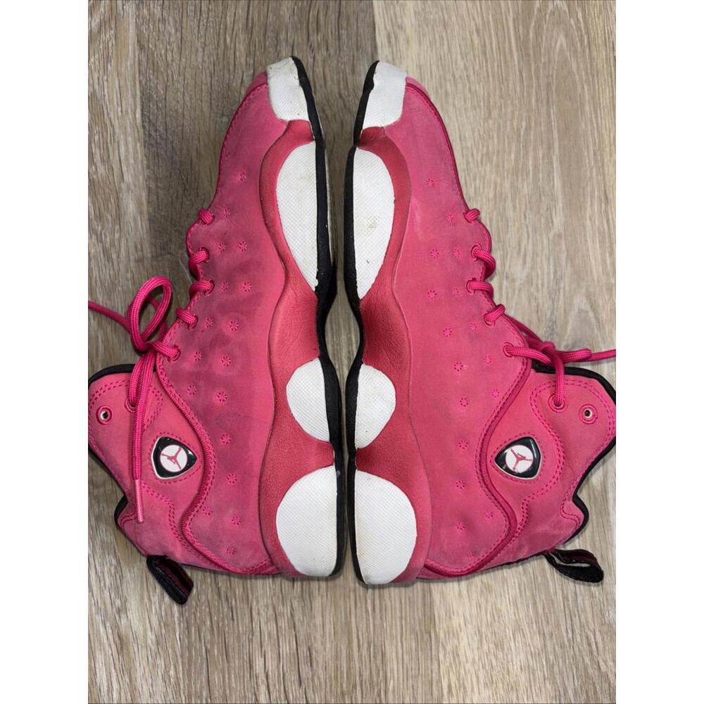 Jordan Jumpman Team II GG Rush Pink/Black GS 820276 600 Kids Size 6.5 - Picture 5 of 9